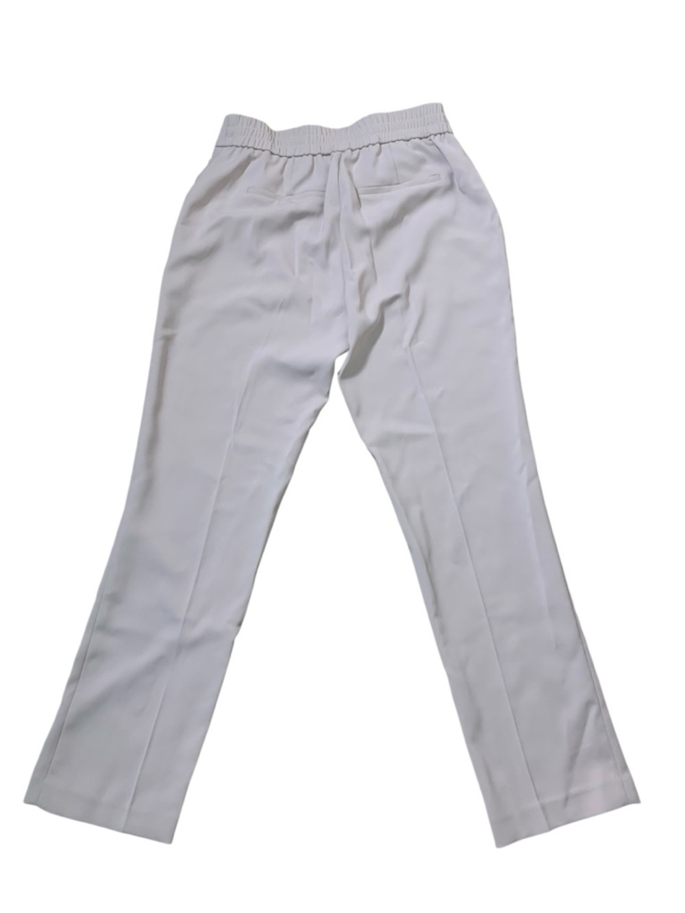 New Quince Women's Tailored‎ Straight-Leg Cream Trousers Pants Business Size 6 - Picture 6 of 8